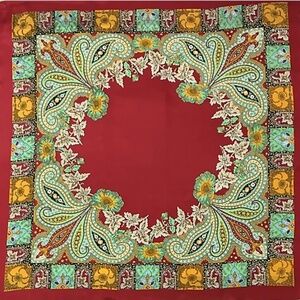 Wyoming Traders Wild Rag Charmeuse Annapurna Silk Western Scarf - 34.5"